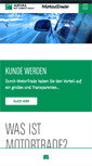Mobile Screenshot of motortrade.arval.de